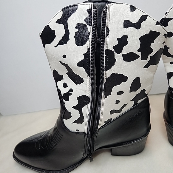 Womens western Cow Boots sz 8.5 - Picture 8 of 9